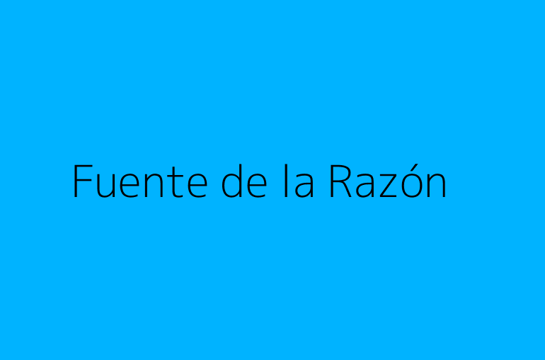 Fuente de la Razón